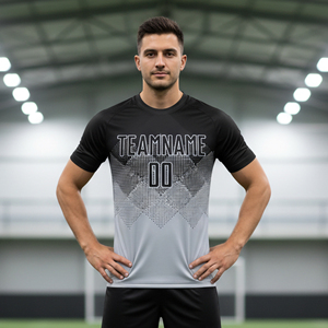 ชุดเสื้อฟุตบอลผู้ชายคุณภาพสูงสั่งทำพิเศษ 100% โพลีเอสเตอร์ ออกแบบลายแบบซับลิเมชั่นตามสั่ง ระบายอากาศได้ดี แห้งเร็ว พร้อมบริการ OEM - Product Image 4