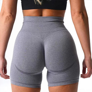 Shorts de sport pour femmes, prix bas, haute qualité, sur mesure, logo personnalisé, haute performance, pour un effet galbe. - Product Image 1