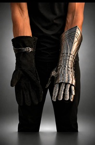 ถุงมือเหล็กทำมือ, ชุดเกราะอัศวินยุคกลาง, เกราะมือโลหะที่สวมใส่ได้ - Product Image 5