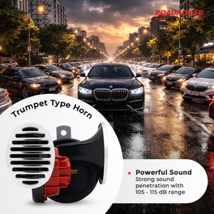 ROADPOWER (RP-HO-426) Juego de bocinas para coche de 12V de doble tono, bocina eléctrica impermeable de alta potencia con bocinas de alta y baja frecuencia - Product Image 5