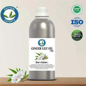 น้ำมันดอกขิงลิลลี่ (Hedychium Coronarium) สกัดด้วยตัวทำละลาย บรรจุภัณฑ์แบบกำหนดเอง - สำหรับสูตรผลิตภัณฑ์บำรุงผิว - Product Image 6