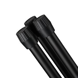 Supporto per microfono nero con braccio snodato e doppio supporto per microfono per strumenti musicali - Product Image 6