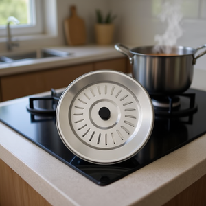 Couvercle de casserole en acier inoxydable de 26 cm, pièce de batterie de cuisine - Product Image 2