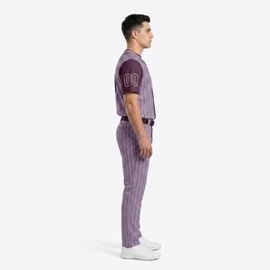 Tenue de baseball personnalisée de haute qualité, nouveau design, ensemble complet pour équipe, vente en gros et prix abordable - Product Image 6