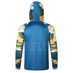 Vêtements de loisirs de plein air, sweats à capuche de pêche, matière douce et légère avec un design confortable à manches longues, sweats à capuche de pêche - Product Image 3