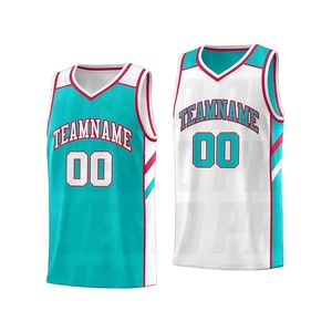 Camiseta de Baloncesto de Alta Calidad para Equipo, con Certificación BSCI, Impresión a Doble Cara, Anti-UV, Antibacteriana, de Secado Rápido, Tallas Grandes, Chalecos Deportivos - Product Image 1