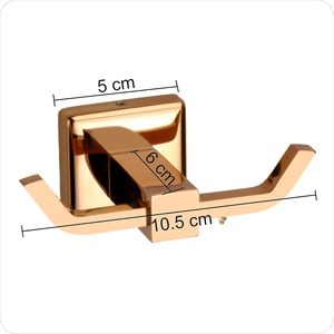 Stainless Steel Robe <b>Hook</b> Cloth <b>Hook</b> Coat <b>Hook</b> Towel Hanger <b>Hooks</b> for <b>Bathroom</b> and Bedroom Decorate Your <b>Bathroom</b> Multipurpose - Product Image 3
