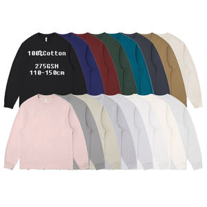 Sweat-shirt 100% coton 275 g/m², sweat-shirt de sport épais, logo personnalisé, sweat-shirt uni pour enfants - Product Image 6