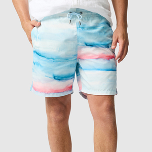 กางเกงขาสั้นว่ายน้ำผู้ชาย แห้งเร็ว น้ำหนักเบา ยืดหยุ่น นุ่มสบาย กันน้ำ เป็นมิตรกับสิ่งแวดล้อม ส่งเร็ว - Product Image 2