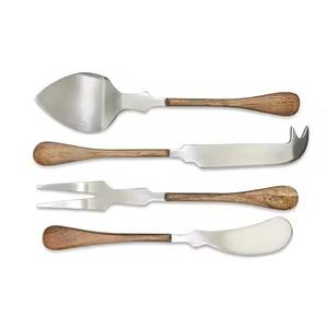 Juego de Cuchillos para Queso de Metal Premium, Herramientas Profesionales para Cortar Queso para Cocina, Comedor, Restaurante, Servicio de Catering - Product Image 3