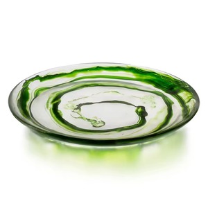 Plato de resina hecho a mano, duradero, con diseño de remolino acuático, pulido, clásico, personalizable, ecológico, apto para uso alimentario, con patrón decorativo. - Product Image 3