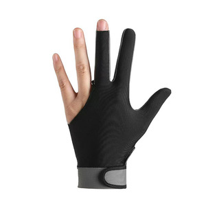 Guantes de Snooker Personalizados de 3 Dedos, Duraderos, Antideslizantes y Transpirables para Jugadores Profesionales de Mesa, para Bolas de Snooker y Billar - Product Image 5