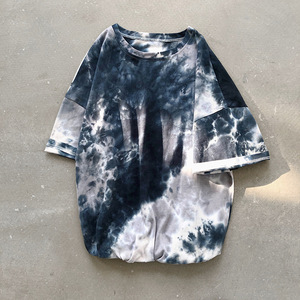 เสื้อยืดลำลองคุณภาพพรีเมียม ลายมัดย้อม พร้อมโลโก้และงานพิมพ์ตามสั่ง ผ้าฝ้าย 100% ใส่ได้ทั้งชายและหญิง - Product Image 4