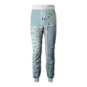 Men's Gradient Color Sweatpants Elastic Waist Drawstring Casual Joggers Sublimation Print Spandex Polyester Breathable Autumn - Product Image 5