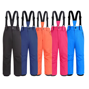 New Arrival Kids Ski <b>Pants</b> Waterproof Thickened Winter Snow <b>Pants</b> for Boys Girls Ski Wear - Product Image 1
