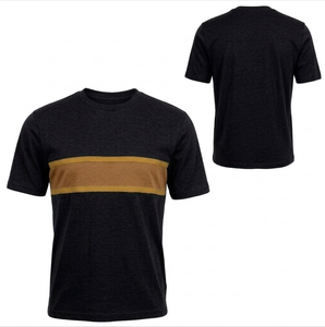 T-shirt décontracté pour homme de haute qualité, col rond, coupe classique, manches courtes, impression numérique, logo sur le devant, respirant - Product Image 5