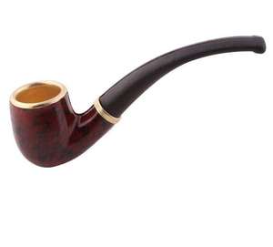 Pipa de fumar de madera moderna y duradera ecológica más vendida con filtro de carbón activado Embalaje de caja de regalo personalizable - Product Image 6