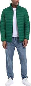 Men's High Quality Formal Puffer <b>Jacket</b> Custom Logo <b>Winter</b> Streetwear Front Hooded Stand Collar Breathable <b>Waterproof</b> 100% Nylon - Product Image 3