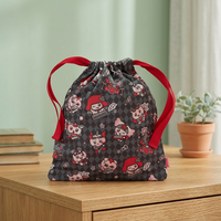 MIGHTEEZ Rock the Stage Pochette en tissu pelucheux à motif noir et rouge Thème musical Tous âges K-POP ATEEZ
