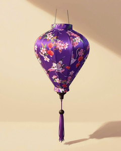 Meilleur choix, lanternes en soie vietnamiennes de bonne qualité, variété de couleurs, lanternes en soie et bambou artisanales, design personnalisé du Vietnam - Product Image 3