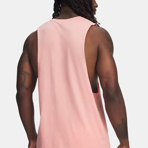 Camiseta sin mangas con capucha para hombre, de malla transpirable, estilo vintage, personalizada, nueva llegada, de poliéster, color liso, para entrenamiento deportivo y baloncesto. - Product Image 2