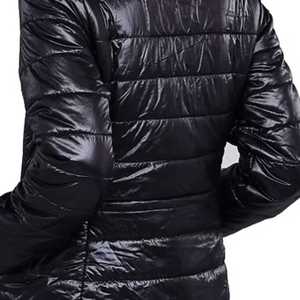 Veste longue noire pliable Jack and Jill pour femme, manteau matelassé léger, chaud, pour les voyages, les activités de plein air, vêtements d'extérieur tendance - Product Image 5