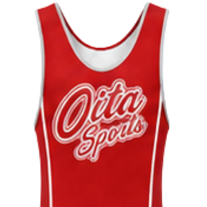 Combinaison de lutte sublimée rouge pour hommes, en polyester, uniforme sportif athlétique sans manches, vêtements de lutte pour l'entraînement, les matchs et les compétitions - Product Image 4