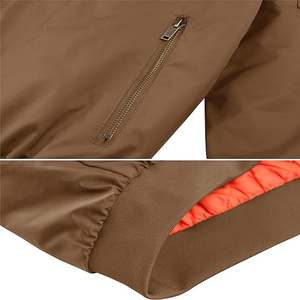 Top Trending 100% chaqueta de bombardero personalizada para hombres/último diseño de poliéster para hombres transpirable y cómodo Bomber Jack - Product Image 3