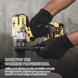 Gants de travail pour mécaniciens, taille XL, en cuir, protection sûre pour le travail - Product Image 2