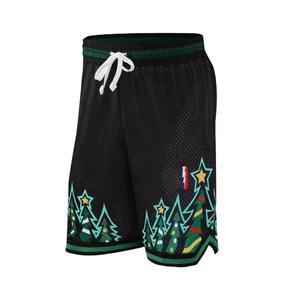 Pantalones Cortos de Malla de Alta Calidad Hechos en Fábrica, Personalizados, para Baloncesto, Entrenamiento, Gimnasio, Cómodos, Transpirables, con Cintura Elástica, 100% Algodón - Product Image 5