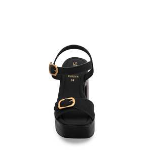 Sandalia tacón formal negro PU0264 - Product Image 1