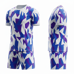 ชุดฟุตบอลแบบยูนิเซ็กซ์พร้อมกางเกงขาสั้น Endurance Master ชุดสองชิ้น ชุดฝึกซ้อมฟุตบอล แห้งเร็ว ชุดกีฬา รับผลิตตามแบบ OEM - Product Image 3