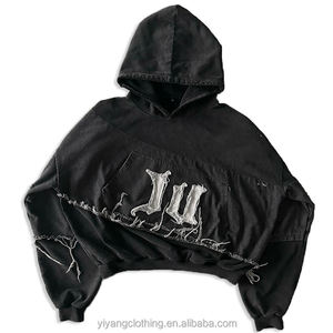 Sudadera con Capucha de Alta Calidad para Hombre, con Logotipo Personalizado Impreso, de Algodón y Felpa, Corte Regular, Estilo Casual de Invierno - Product Image 3