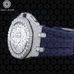 Charm_Jewells Luxury Stainless Steel <b>Watch</b> Round Case 38mm Analog Quartz Sapphire Crystal Hollow Out Design Women Fashion - Product Image 3