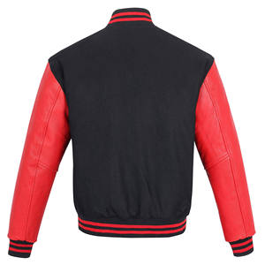 Fabricante OEM de Ropa Personalizada, Chaqueta de Marca de Alta Calidad, Chaqueta Varsity de Béisbol Unisex Vintage para Otoño e Invierno - Product Image 3