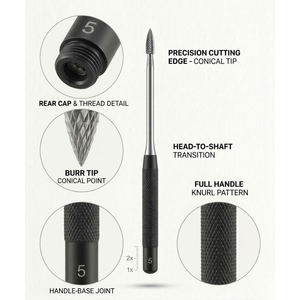 Portaagujas Microscópico con Mango de Plástico Ligero - Instrumento Microquirúrgico - Pinzas de Sutura de Precisión para Oftalmología - Product Image 3