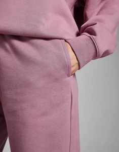 Survêtements de jogging écologiques en toile pour femmes, taille élastique, pantalon évasé, manches longues, respirant, séchage rapide - Product Image 4