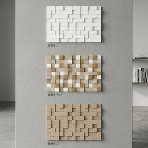 วอลเปเปอร์ Pe ทนไฟขนาด30X45ซม. 3D,แผ่นผนังสำเร็จรูปทำจากหินเทียมกระเบื้องเซรามิกกันไฟได้ขนาด300x450mm - Product Image 4