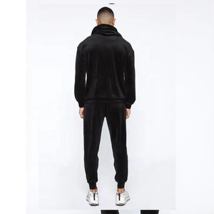 Wholesale Trending Oversize Casual Solid Tracksuits 100% Cotton Fresh Fabric Hooded Collar Custom Logo Unisex Winter Wear - Product Image 6