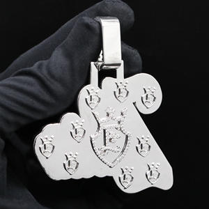 Pendentif personnalisé Urban Titan en CZ glacé - Product Image 2