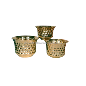 Hot Selling Metal <b>Flower</b> Planters <b>Mirror</b> Polished for Restaurant Garden Decorative Floral Pot Accessories - Product Image 2