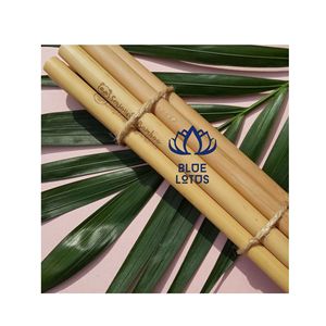 Pailles en bambou écologiques très vendues |   Pailles à boire réutilisables 100% naturelles pour les fêtes, export en vrac au Vietnam - Product Image 1