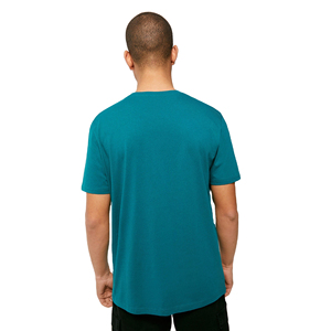 Camiseta de Cuello Redondo para Hombre, Corte Regular, Spandex/Poliéster, Antiarrugas, Transpirable, Logotipo Personalizado, Impresión por Transferencia de Calor, Lisa - Product Image 2