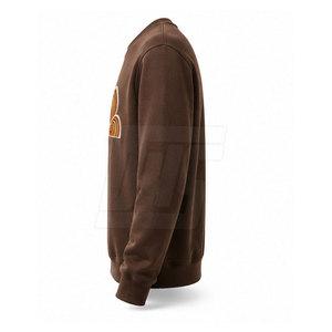 Sweat-shirts brodés pour hommes, col rond, manches longues, en molleton de coton doux, personnalisables, pour un style décontracté au quotidien - Product Image 5