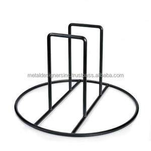 Porte-revues et livres de table en métal noir moderne pour vaisselle, livres et magazines, fichiers et bureau - Product Image 4