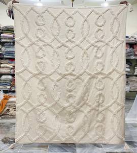 Venta al por mayor Mantas sofá Manta Tejida al aire libre mantas multifuncionales Boho con borlas - Product Image 5