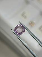Naturbelassener Rosa Saphir ohne Hitzebehandlung, 2,13 Karat, Kissenform, loser, facettierter Edelstein, Zehra Gems, Ceylon, für Schmuckherstellung