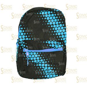 SCIVIC SPORTS Fashion Dot Pattern <b>Backpack</b> <b>Waterproof</b> Unisex Daily Use 20-35L Softback with Zipper Closure - Product Image 1