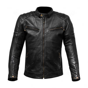 VORNEX INDUSTRY Oem Manufacturer Premium Design Motorbike <b>Jacket</b> Casual Wear Adjustable Windproof <b>Jacket</b> Custom <b>Biker</b> <b>Jacket</b> ODM - Product Image 2