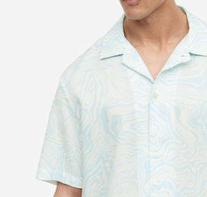 Chemise décontractée à manches courtes pour homme, nouvelle mode, impression personnalisée, prix raisonnable, soldes d'été, utilisation en extérieur - Product Image 2